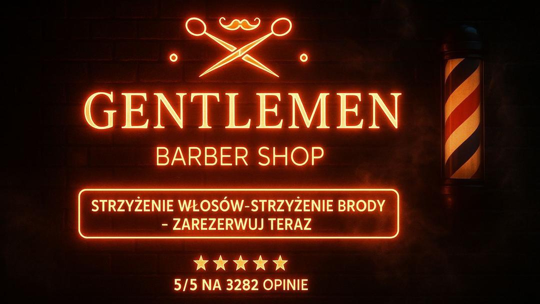 Zdjęcie na okładce dla Gentlemen Barber Shop Sanok